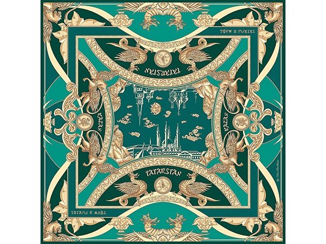 Платок «Казань Драгоценная»