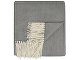 Акриловый плед Dapple 160x210 см, холодный серый (Р)