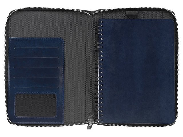 Бизнес-блокнот на молнии А5 «Fabrizio» с RFID защитой thumbnail