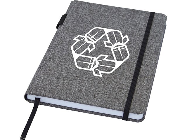 Блокнот A5 «Orin» из переработанного ПЭТ thumbnail