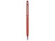Ручка-стилус металлическая шариковая "Jucy", красный