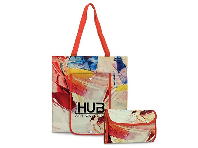 Складная сумка для шопинга с возможностью полноцветной печати thumbnail