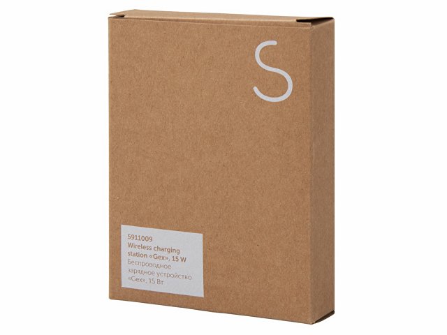 Беспроводное зарядное устройство «Gex», 15 Вт thumbnail