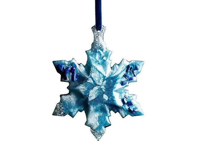 Елочная игрушка Снежинка thumbnail