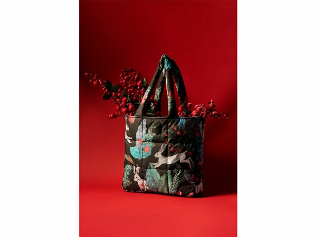 Сумка стеганая «Зайцы» thumbnail