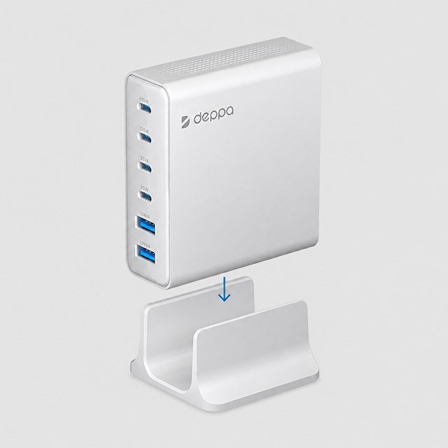 Зарядная станция 4xUSB Type-C, 2xUSB, PD, QC, 160Вт — фото 1
