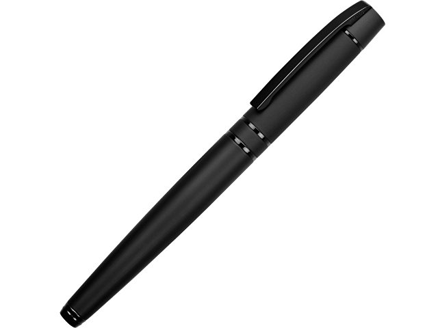 Ручка металлическая роллер «Vip R Gum» soft-touch с зеркальной г