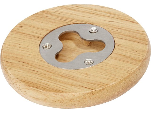 Деревянная подставка с открывалкой для бутылок «Scoll» thumbnail