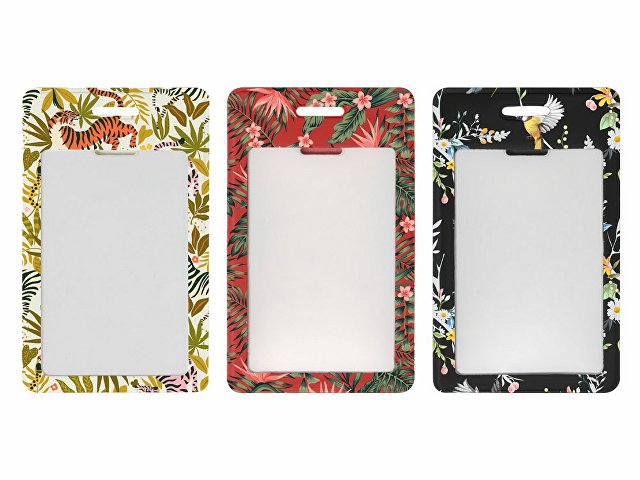 Чехол для пропуска с возможностью полноцветной печати, софт-тач thumbnail