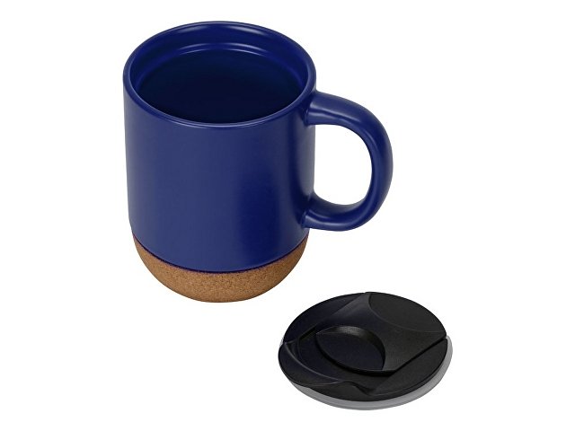 Кружка с пробковым дном и крышкой «Denpasar» thumbnail