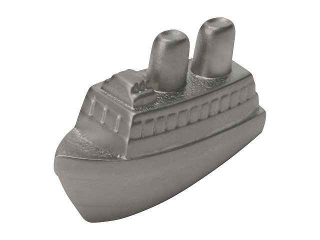 Подставка для визиток "Круиз", серебристый/черный  thumbnail