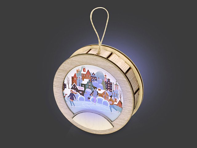 Новогодняя подвеска с подсветкой «Шар» thumbnail