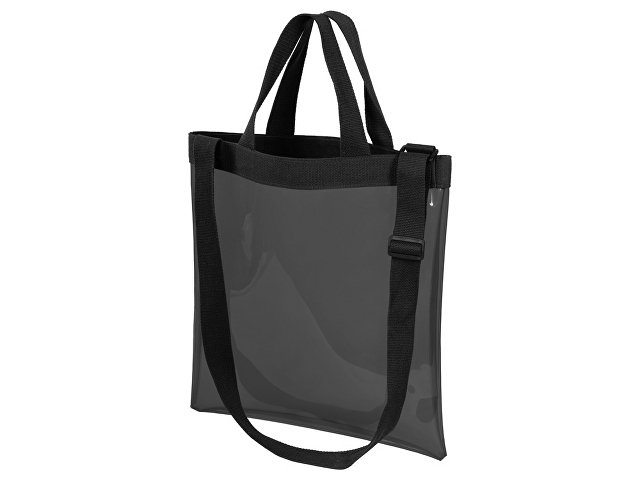 Сумка «Frank» из прозрачного пластика с регулирующейся лямкой thumbnail