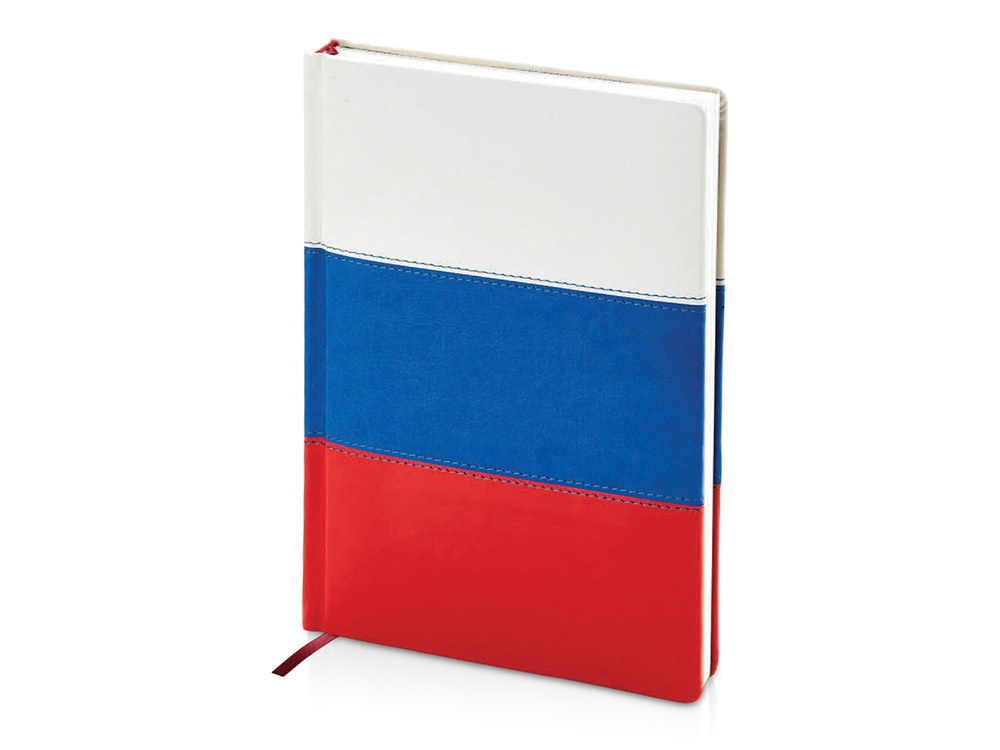 Ежедневник недатированный А5+ «Россия. Флаг»