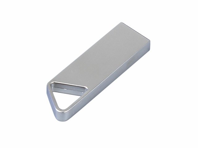 USB 2.0-флешка на 16 Гб с мини чипом и отверстием для цепочки — фото 3