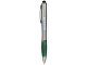 Nash серебряная ручка с цветным элементом, зеленый