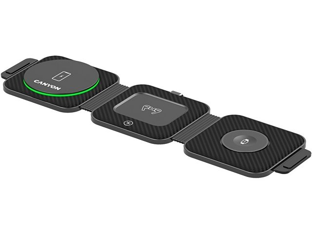 Беспроводное зарядное устройство 3-в-1 «WS-305», 15 Вт thumbnail