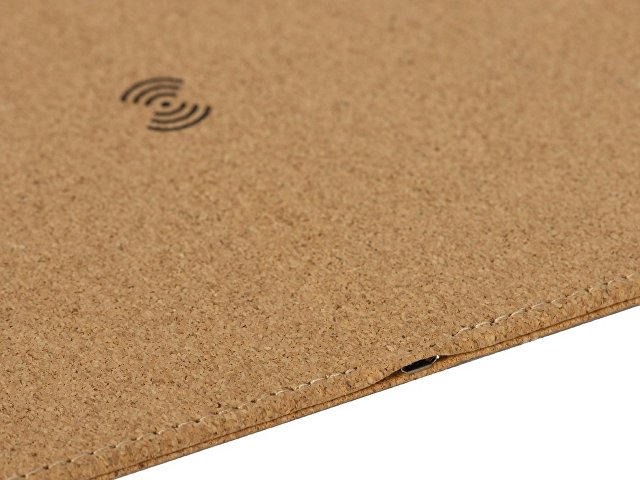 Пробковый коврик для рабочего места с беспроводной зарядкой «Querсus» thumbnail