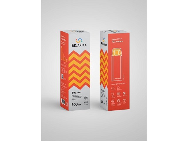 Термос Relaxika «102» 2 чашки