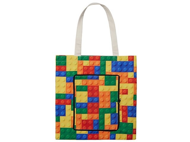 Складная сумка для шопинга с возможностью полноцветной печати