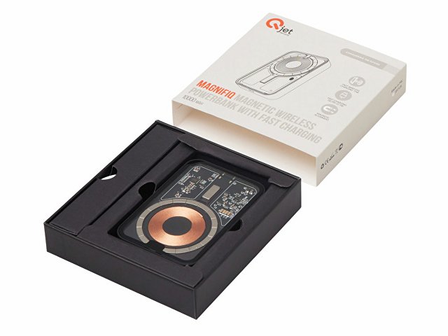 Беспроводной магнитный внешний аккумулятор с QC\PD «MagnifIQ», 10000 мАч, 15 Вт thumbnail