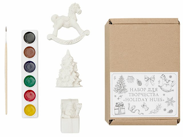 Набор для творчества из гипса «Holiday Hues»