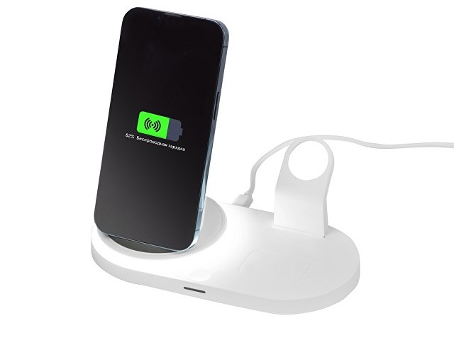 Складная зарядная станция с беспроводной зарядкой «Flashport», 15 Вт thumbnail