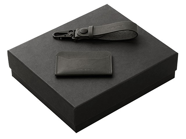 Подарочный набор Long River: картхолдер, ремешок для ключей