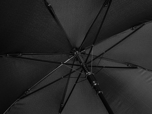 Зонт-трость Reviver с куполом из переработанного пластика thumbnail