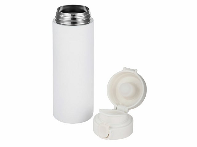 Вакуумная термокружка c кнопкой «Guard», soft-touch, 400 мл thumbnail