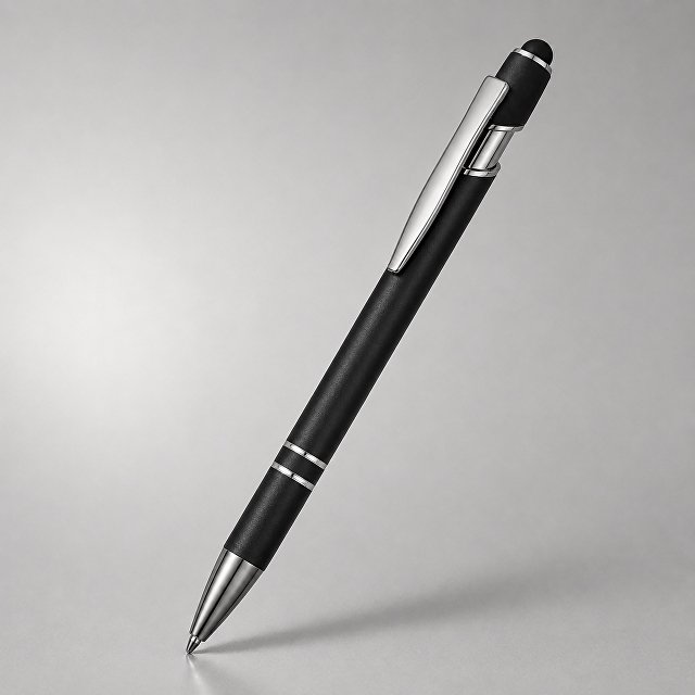 Ручка-стилус металлическая шариковая «Sway» soft-touch
