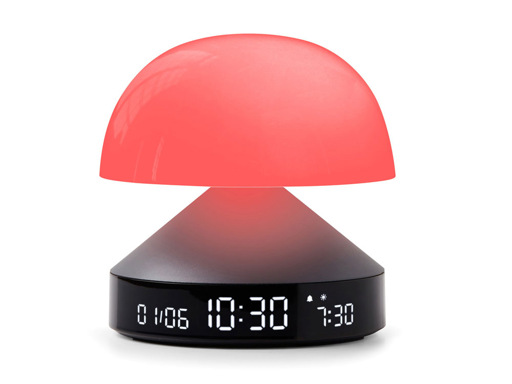 Светильник с часами и световым будильником Mina Sunrise фото 5 Светильник с часами и световым будильником Mina Sunrise фото 5