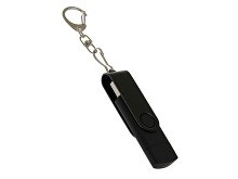 USB 3.0- флешка на 32 Гб с поворотным механизмом и дополнительным разъемом Type-C