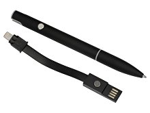 Ручка металлическая шариковая «Connect» с кабелем USB 2 в 1 (арт. 11411.07), фото 6