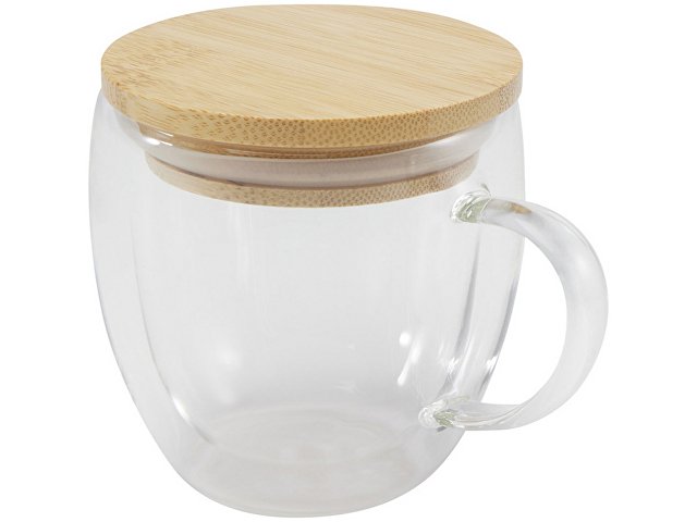 Кружка с бамбуковой крышкой «Lenora» thumbnail