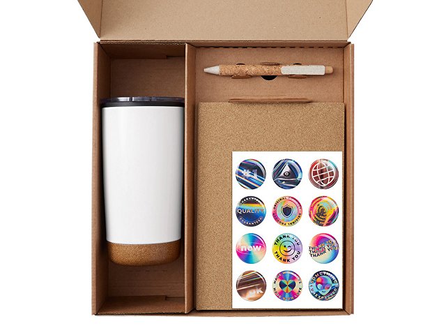 Набор «Earthly» с блокнотом, ручкой и термокружкой thumbnail