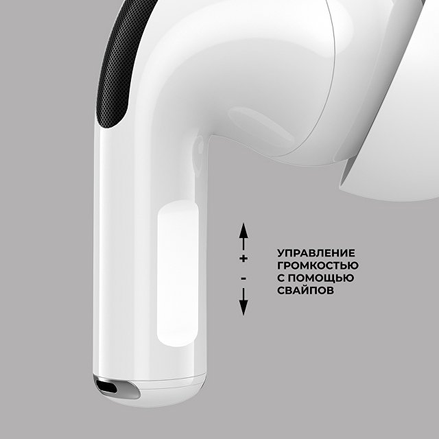 Беспроводные наушники с микрофоном Air Pro 2 ANC, TWS, BT 5.3, 300 мАч, ANC, QI — фото 3