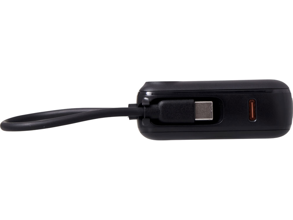 Внешний аккумулятор со встроенным кабелем «Liri», QC/PD, 10000 мАч фото 5 Внешний аккумулятор со встроенным кабелем «Liri», QC/PD, 10000 мАч фото 5