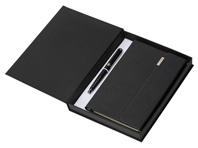 Подарочный набор «Tactical Dark»: блокнот А5, ручка роллер