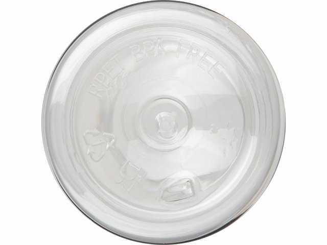 Бутылка из переработанного пластика rPET «Kato Bamboo» с бамбуковой крышкой, 500 мл