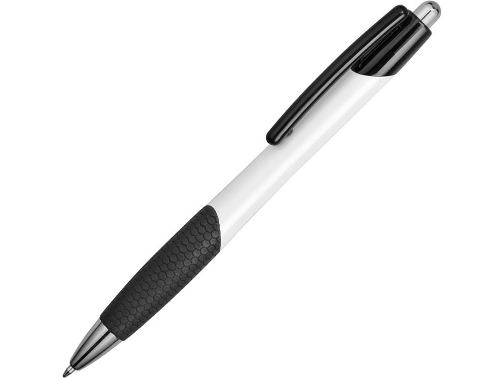 Ручка шариковая Мак-Кинли, белый/черный