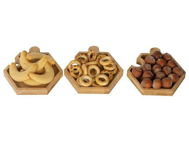 Набор костеров-менажниц в форме пазла «Sota» thumbnail