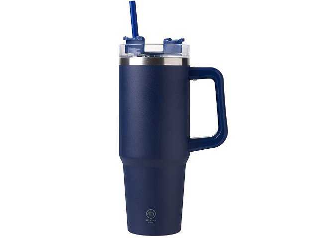 Термокружка KRANSTON с трубочкой и поворотной крышкой, 850 мл thumbnail