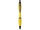 Nash шариковая ручка из переработанного пластика с черной отделкой (черные чернила) - Желтый
