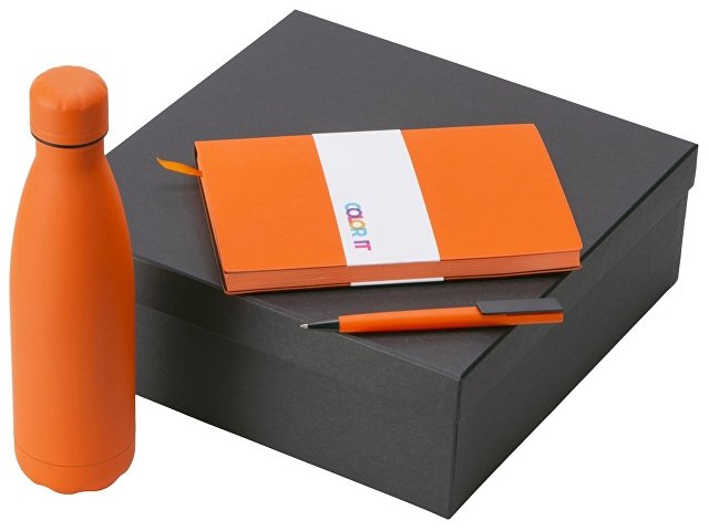 Подарочный набор «COLOR IT» c блокнотом, ручкой и термобутылкой thumbnail