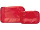 Упаковочные сумки - набор из 2, красный