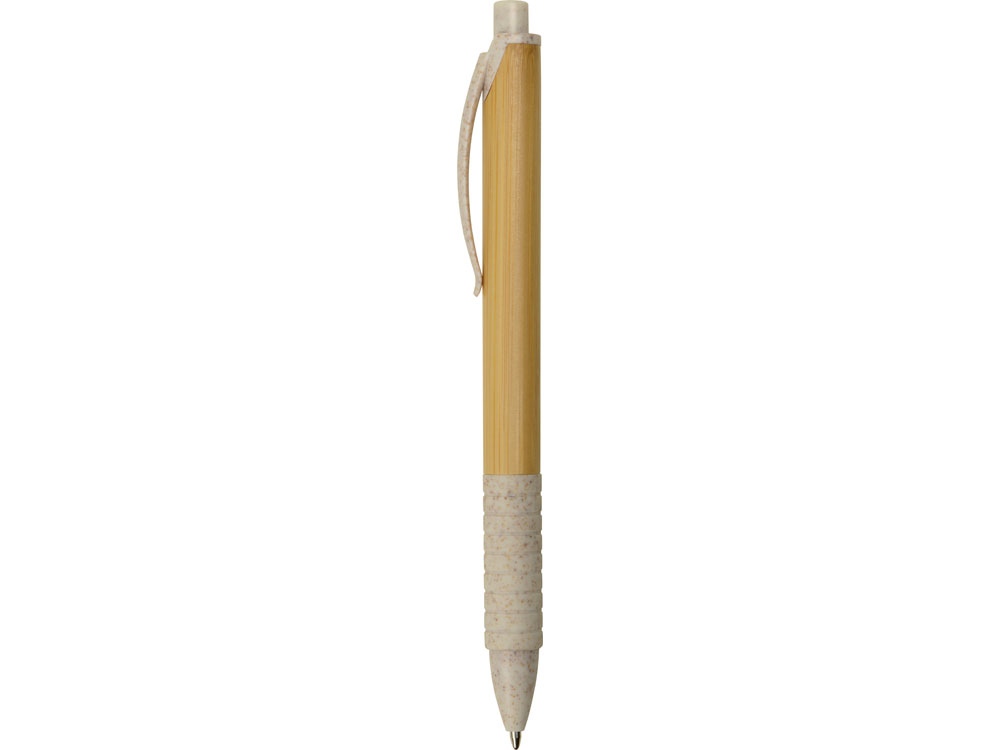 Ручка из бамбука и переработанной пшеницы шариковая Nara 3