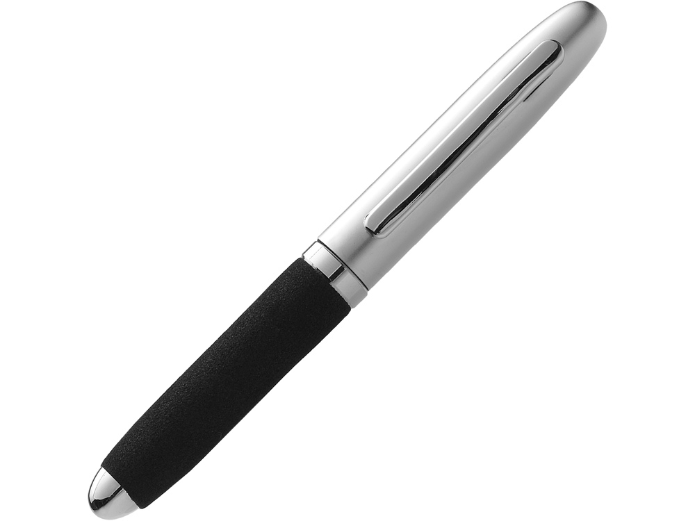 Ручка шариковая Vienna, черный/серебристый, черные чернила