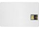 Флеш-карта USB 2.0 16 Gb в виде пластиковой карты "Card", белый