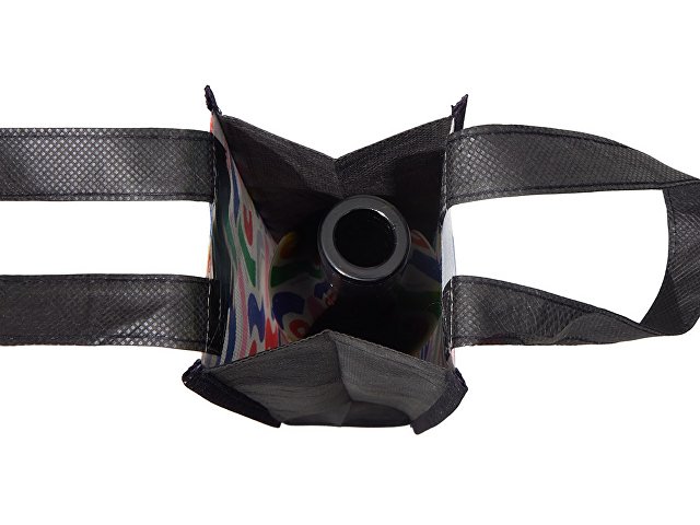 Чехол для бутылки из нетканого материала PET с возможностью полноцветной печати